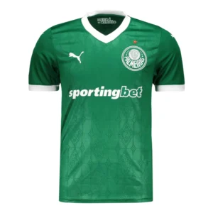 Camisa Palmeiras Home 2025/26 Puma - Verde com Patrocínio Sportingbet